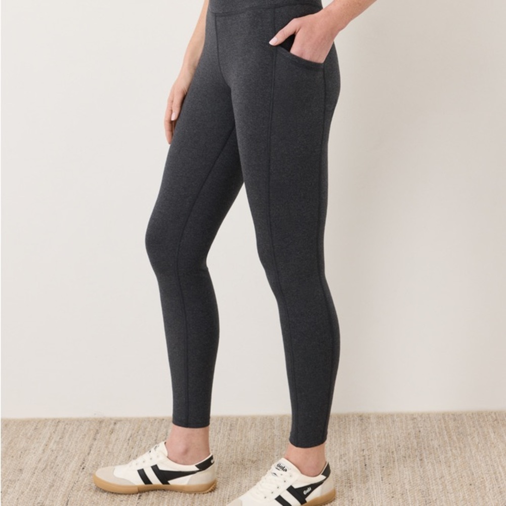 Pact Organic Charcoal On the Go Pocket Leggings